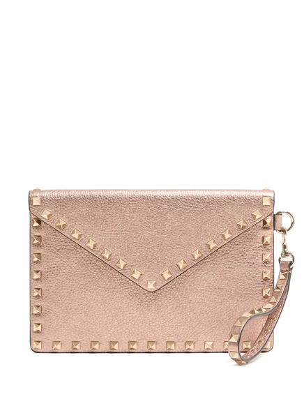 Женский клатч Valentino Garavani Rockstud, розовый