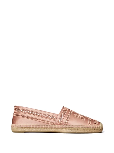 Женские эспадрильи Tory Burch Open Weave, розовые