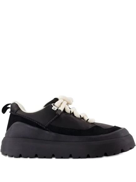 Кроссовки UGG Heritage из натуральной кожи на шнуровке black