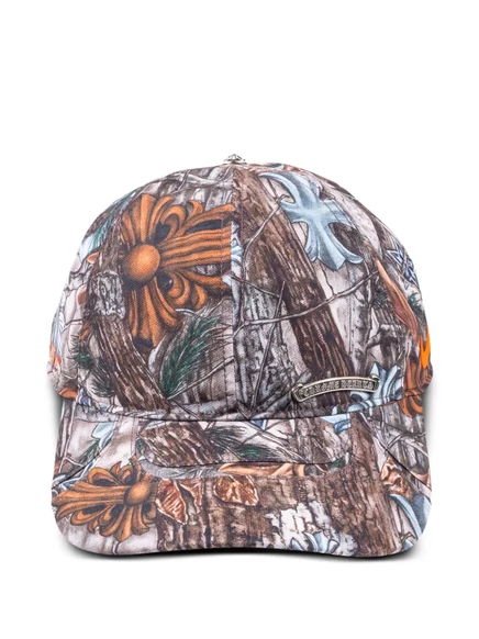 Мужская бейсболка Chrome Hearts x Nocta Realtree, бежево-коричневая