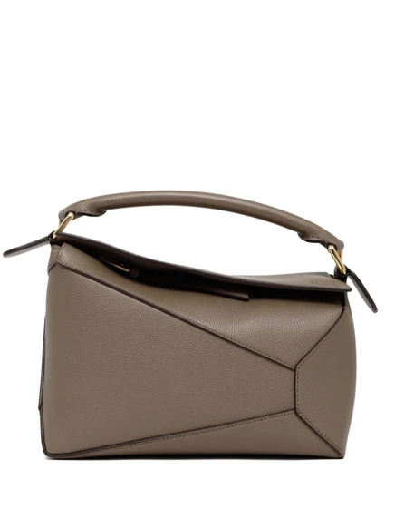Женская кожаная сумка-тоут Loewe Puzzle, тауп
