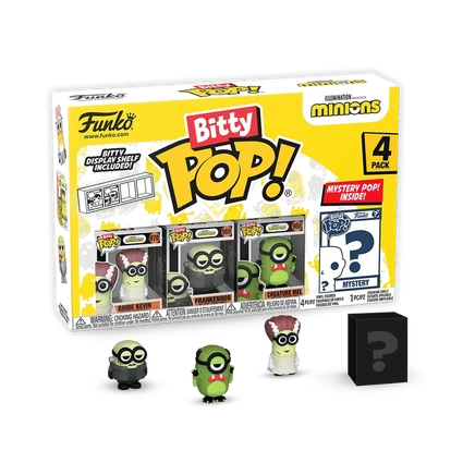 Набор фигурок Funko Bitty Pop Minions, 4 шт., серия 2