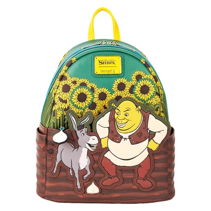 Мини-рюкзак Loungefly Shrek & Donkey Подсолнечное поле