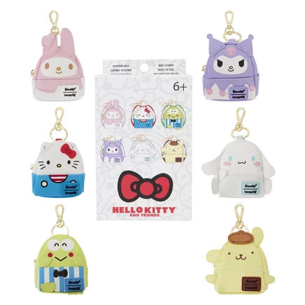 Брелок-мини-рюкзак Loungefly Sanrio Hello Kitty & Friends