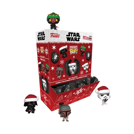 Фигурка funko pocket pop star wars в слепой упаковке, 3,8 см