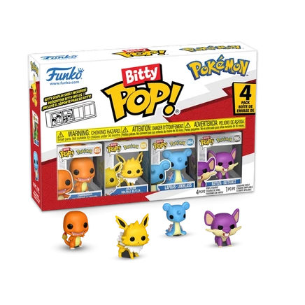 Набор фигурок Funko Bitty Pop Pokémon, 4 шт., серия 2