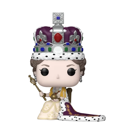Funko Pop! Королева Елизавета II премиум-класса (коронация)
