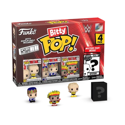 Набор фигурок Funko Bitty Pop! WWE, 4 шт., серия 2