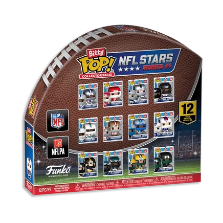 Фигурки Funko Bitty Pop! NFL Stars, 12 шт