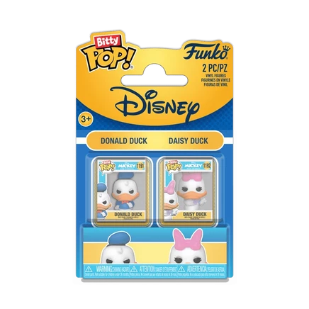 Фигурки Funko Bitty Pop! Дональд и Дейзи Дак, набор из 2