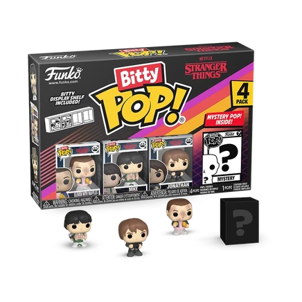 Коллекционный набор Funko Bitty Pop Stranger Things серия 3, 4 шт