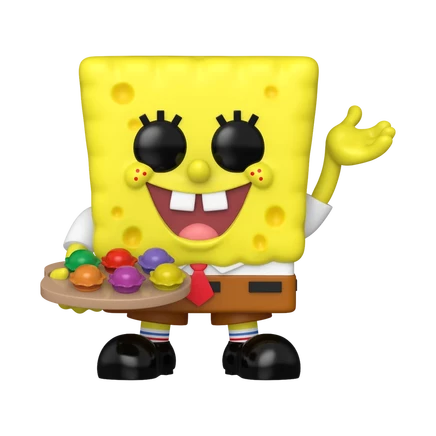 Фигурка Funko Pop Губка Боб с Pretty Patties, светящаяся