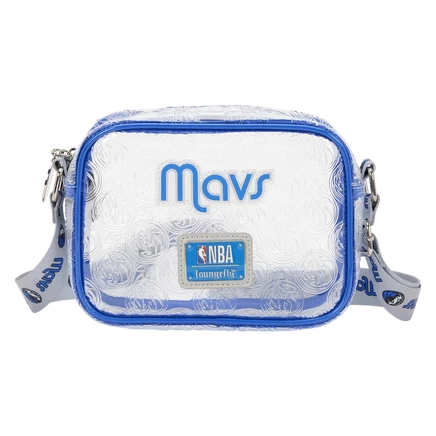 Сумка через плечо Loungefly NBA Dallas Mavericks прозрачная