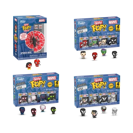 Набор фигурок funko bitty pop spider-man