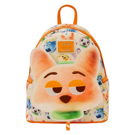 Мини-рюкзак Loungefly Zootopia 2 Nick Wilde с принтом