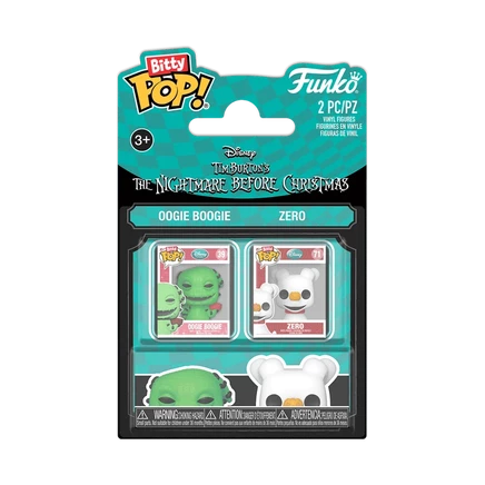Набор фигурок Funko Bitty Pop! Oogie Boogie и Zero
