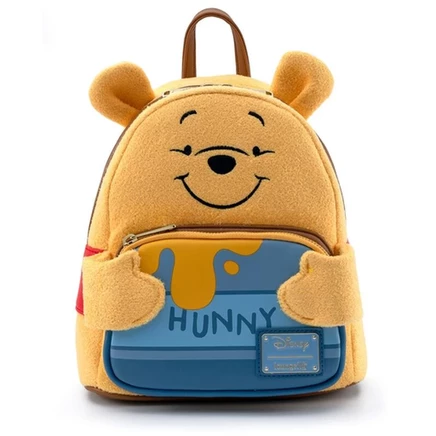 Мини-рюкзак Loungefly Disney с Винни-Пухом из фетра Honey Tummy Mini Backpack