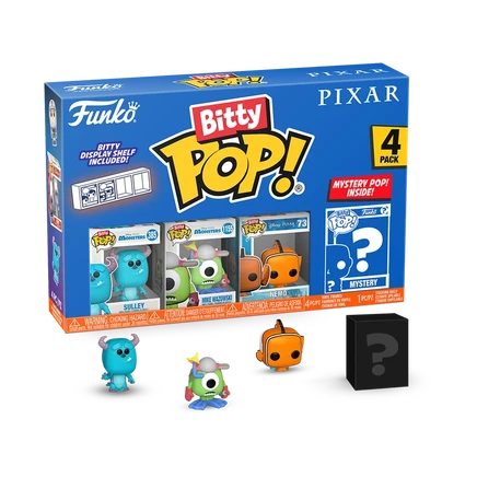 Фигурки Funko Bitty Pop Pixar набор из 4, серия 2