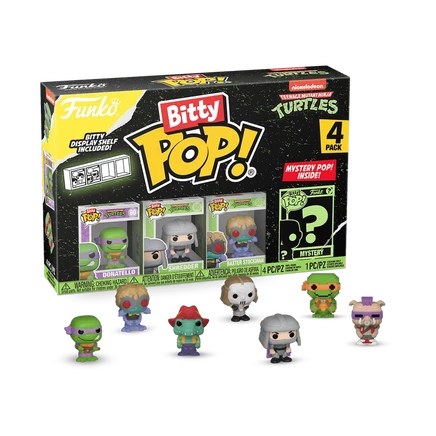 Набор фигурок Funko Bitty Pop! Черепашки-ниндзя, 4 шт., сер. 2