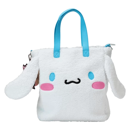Сумка-тоут Loungefly Cinnamoroll из шерпы с монетницей