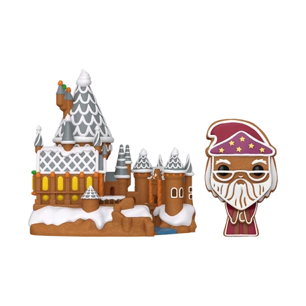Фигурка Funko Pop! Town Дамблдор и Хогвартс, пряничная