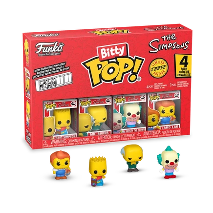 Набор Funko Bitty Pop The Simpsons, 4 шт., серия 1