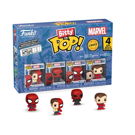 Набор фигурок Funko Bitty Pop! Spider-Man Series 4
