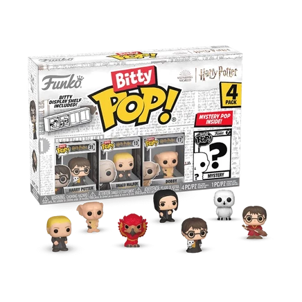 Фигурки Funko Bitty Pop Harry Potter, набор 4 шт.