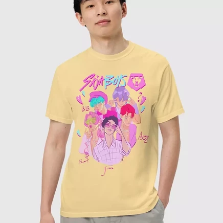 Футболка модельного ряда Merch Lab KPop Demon Hunters Saja Boys