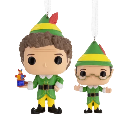 Елочная игрушка Funko Buddy the Elf и Papa Elf