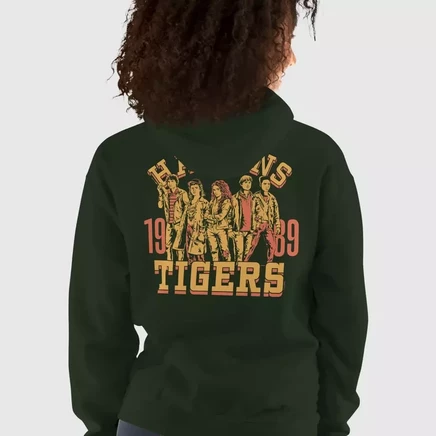 Толстовка с капюшоном Hawkins Tigers '89 от Merch Lab Stranger Things