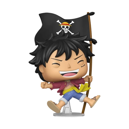 Фигурка Funko Pop Monkey D. Luffy с флагом