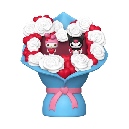 Коллекционный набор Funko Bitty Pop My Melody и Kuromi, валентинка