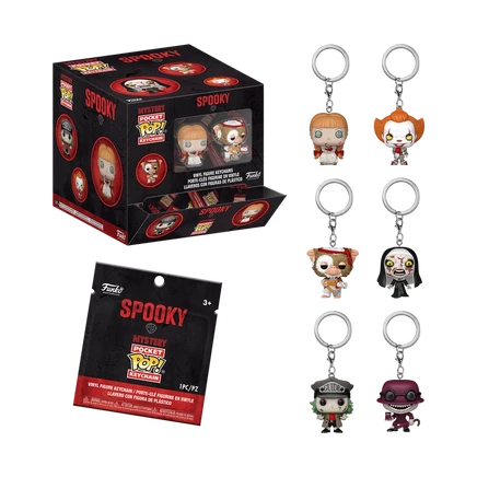 Брелок Funko Mystery Pop! Spooky, случайный персонаж