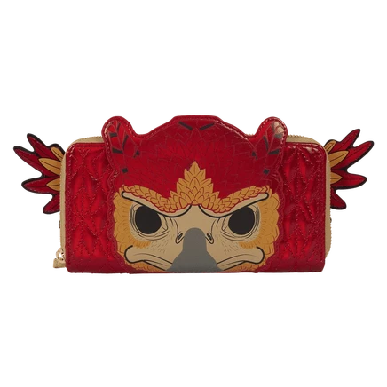 Кошелек Loungefly Fawkes на молнии, 20,3×10,2 см
