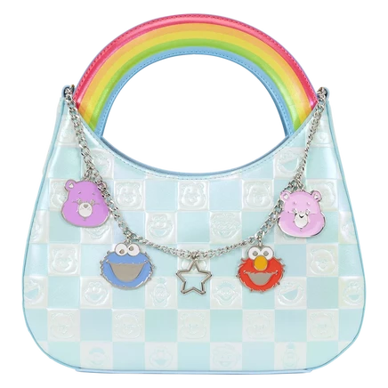 Loungefly Care Bears x Очаровательная сумка через плечо с улицы Сезам