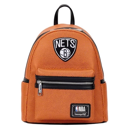 Мини-рюкзак с логотипом баскетбольной команды NBA Brooklyn Nets Loungefly