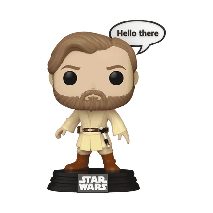 Фигурка Funko Pop Obi-Wan Kenobi «Hello there», 12,2 см