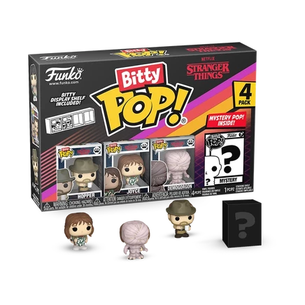 Набор фигурок Funko Bitty Pop Series 4, Stranger Things, 4 шт