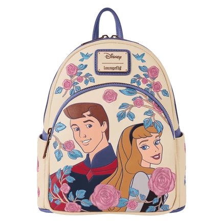 Мини-рюкзак loungefly sleeping beauty с вышивкой