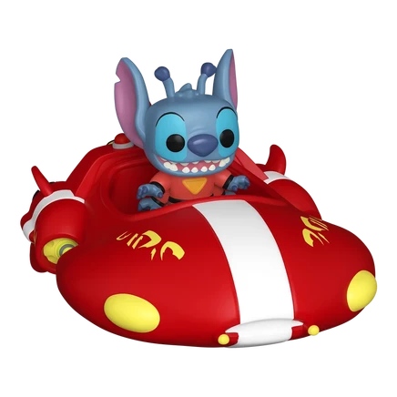 Фигурка Funko Bitty Pop! Stitch с машиной The Red One