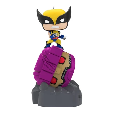Ёлочная игрушка funko wolverine defeats sentinel