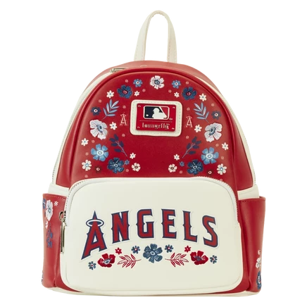 Мини-рюкзак loungefly mlb los angeles angels с цветами