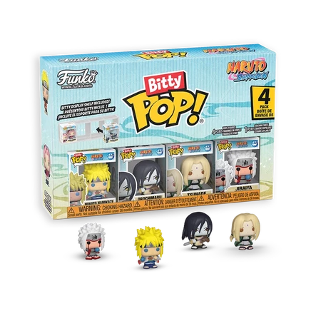 Набор фигурок Funko Bitty Pop Naruto Series 2, 4 шт.