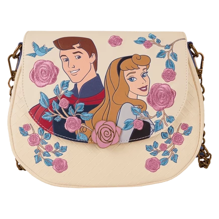 Сумка-кроссбоди Loungefly Sleeping Beauty, с цветочным принтом