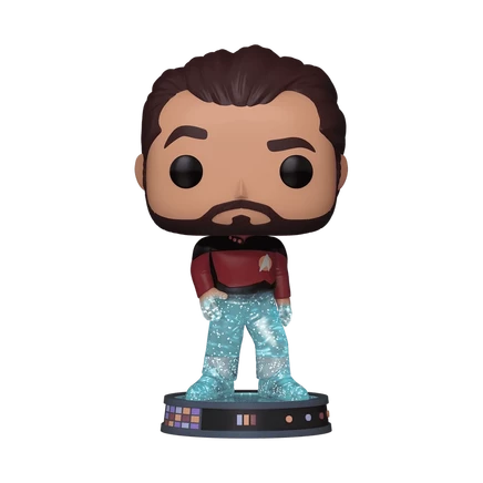 Фигурка Funko Pop Plus W. Riker (Transporter), блестящая