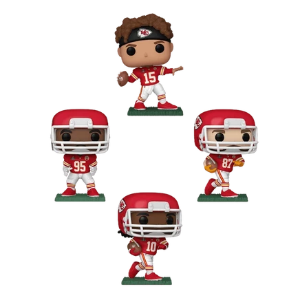 Набор фигурок Funko Pop! Kansas City Chiefs, 4 шт