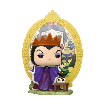 Фигурка Funko Pop! Deluxe Злая королева (витраж «Белоснежка»)