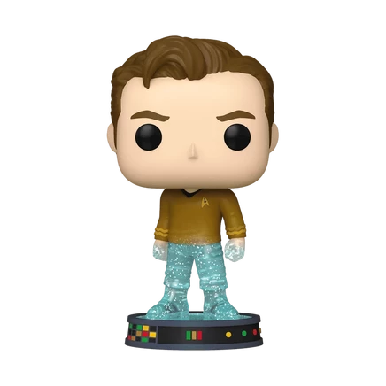 Фигурка Funko Pop! Plus Джеймс Т. Кирк (транспортер), с блёстками