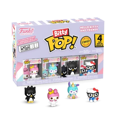Фигурки Funko Bitty Pop! Hello Kitty и друзья, набор из 4